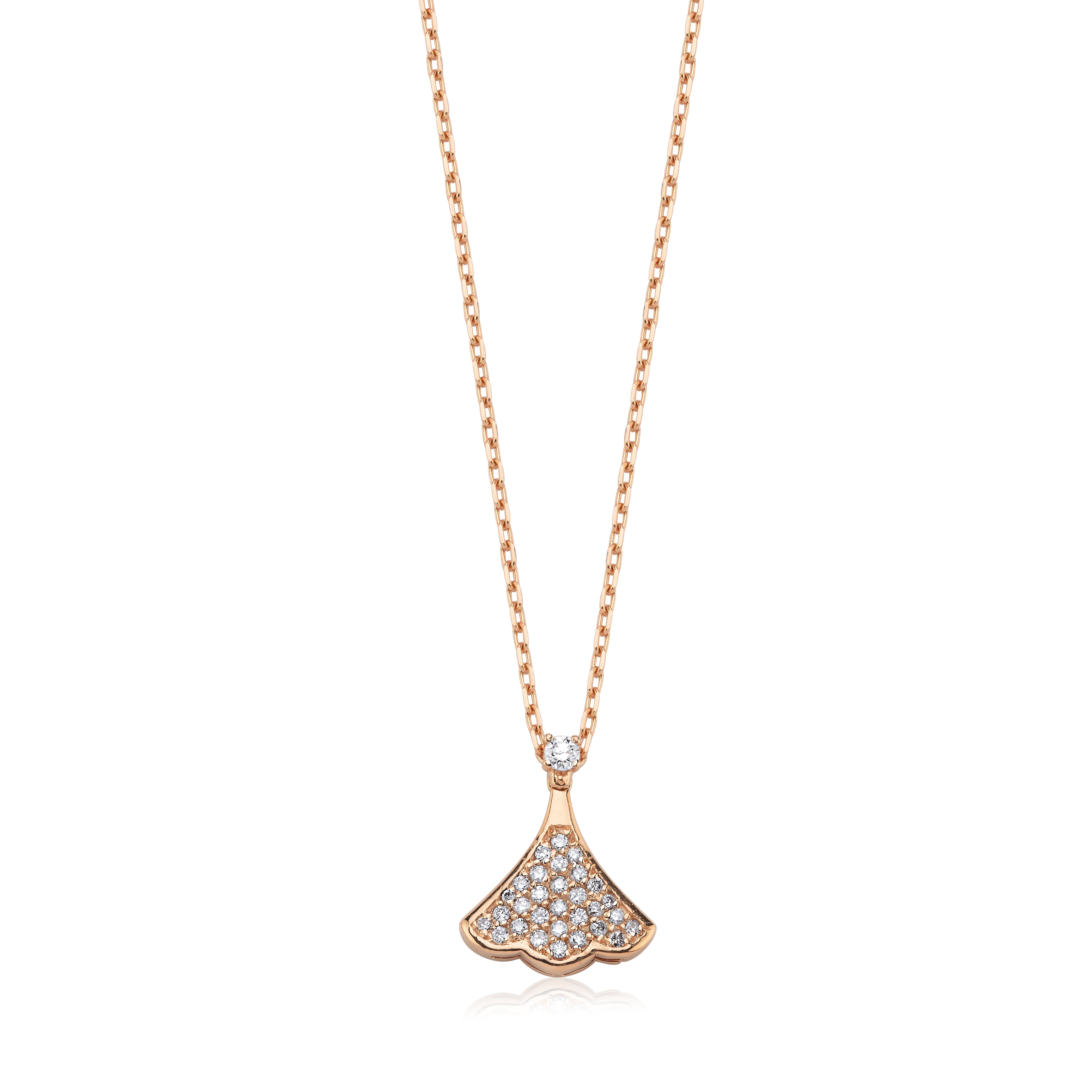 Rumi Pave Diamond Necklace
