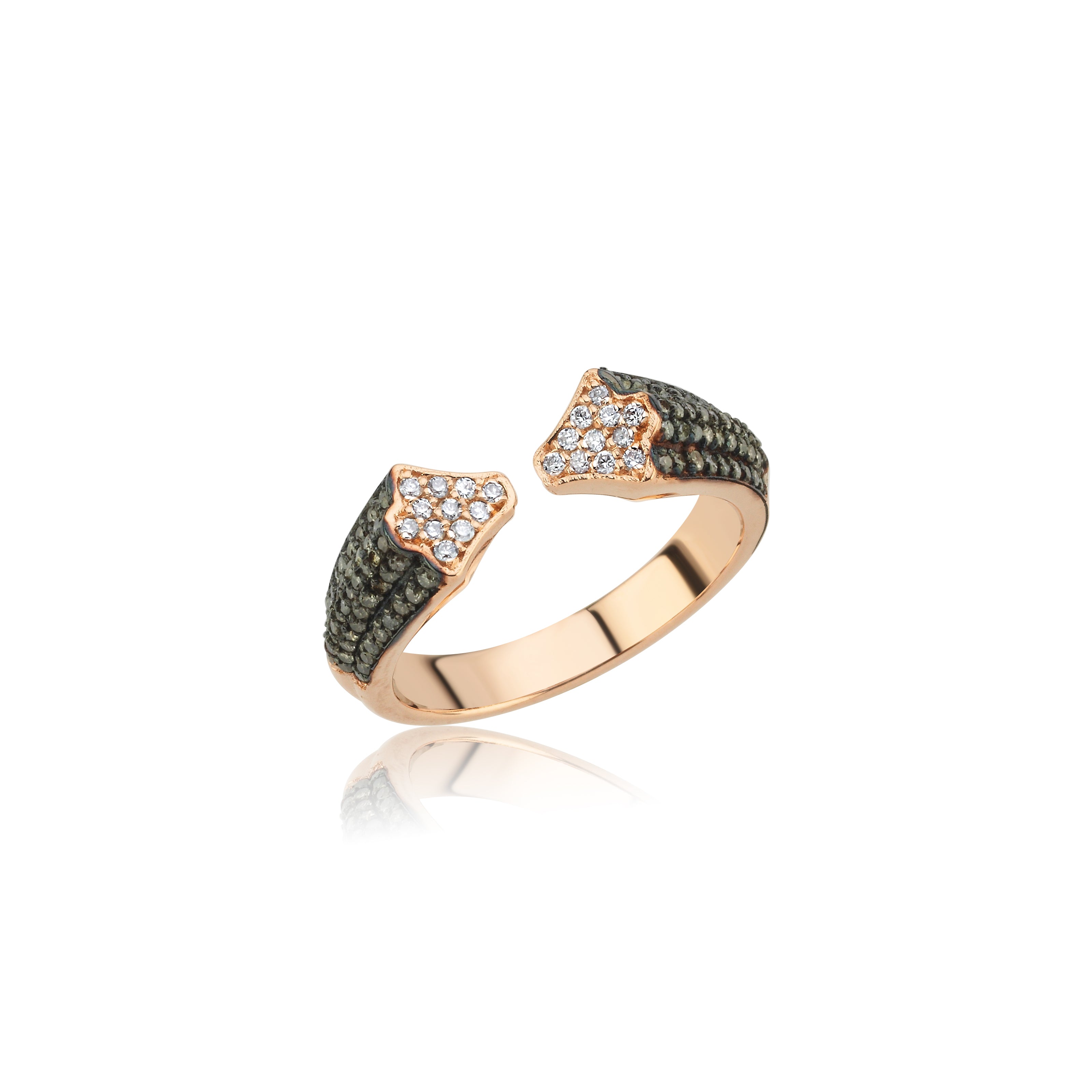 Rumi Pave Diamond Ring