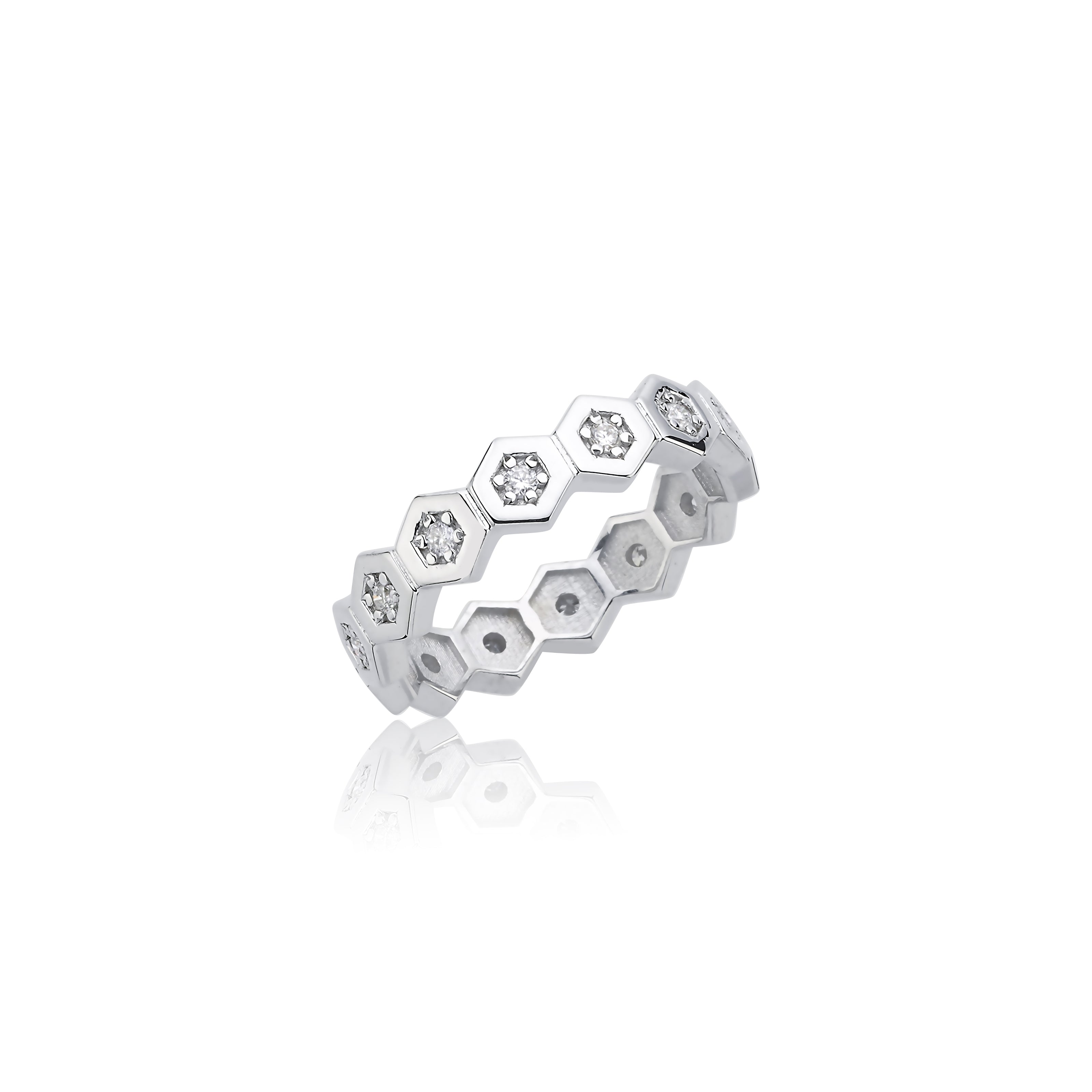 To Bee Diamond Band Ring