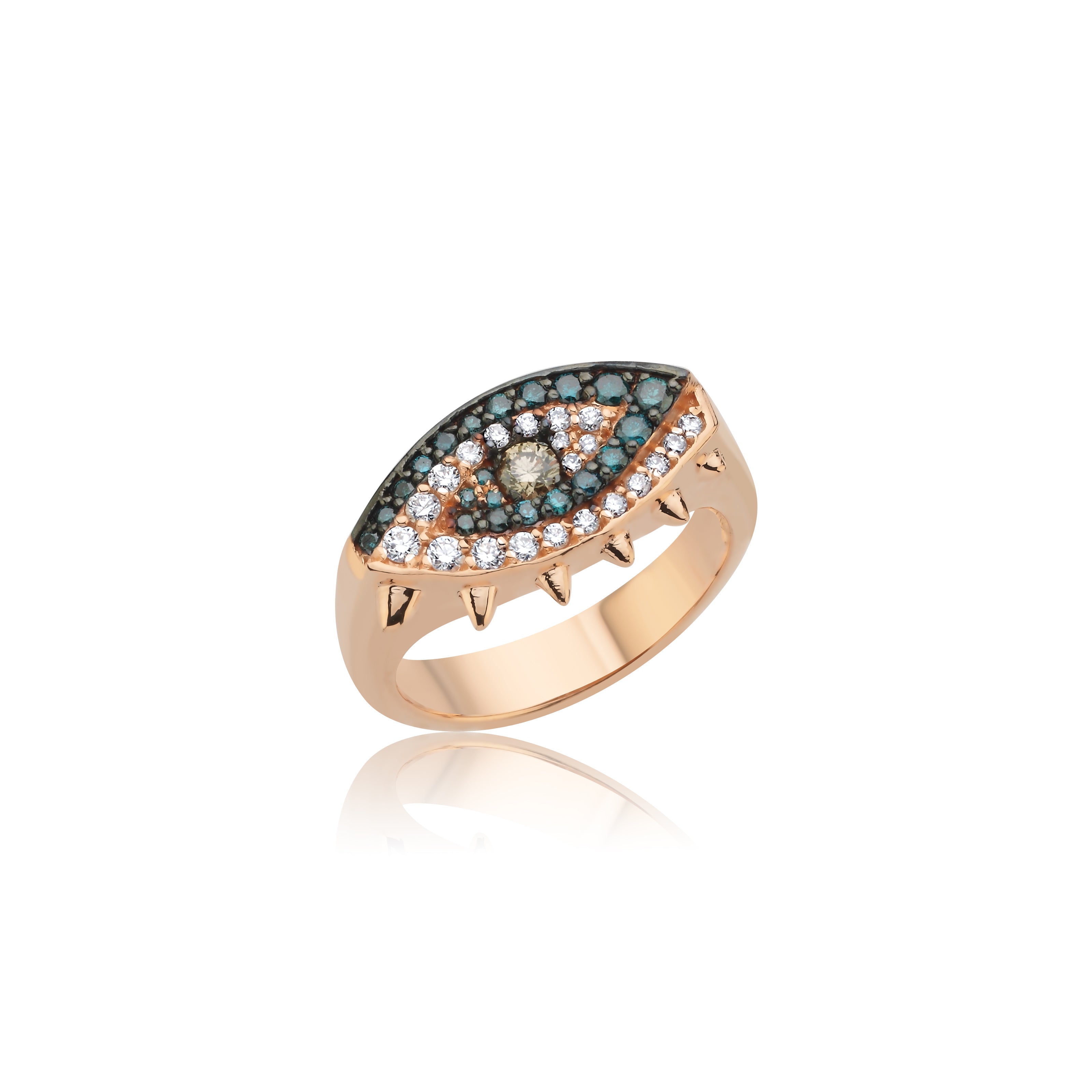 Lucky Eyes Diamond Ring