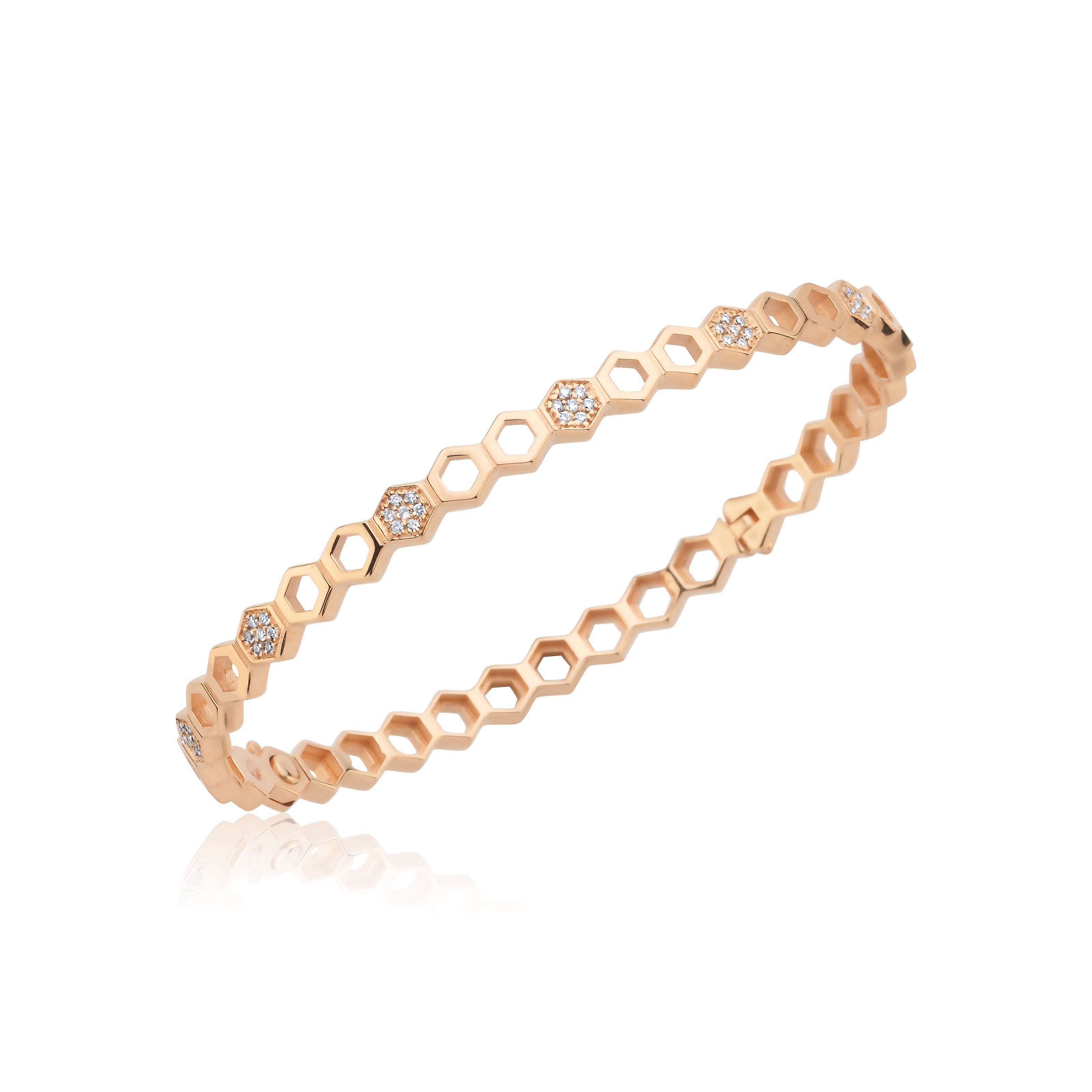 To Bee Diamond Comb Bracelet
