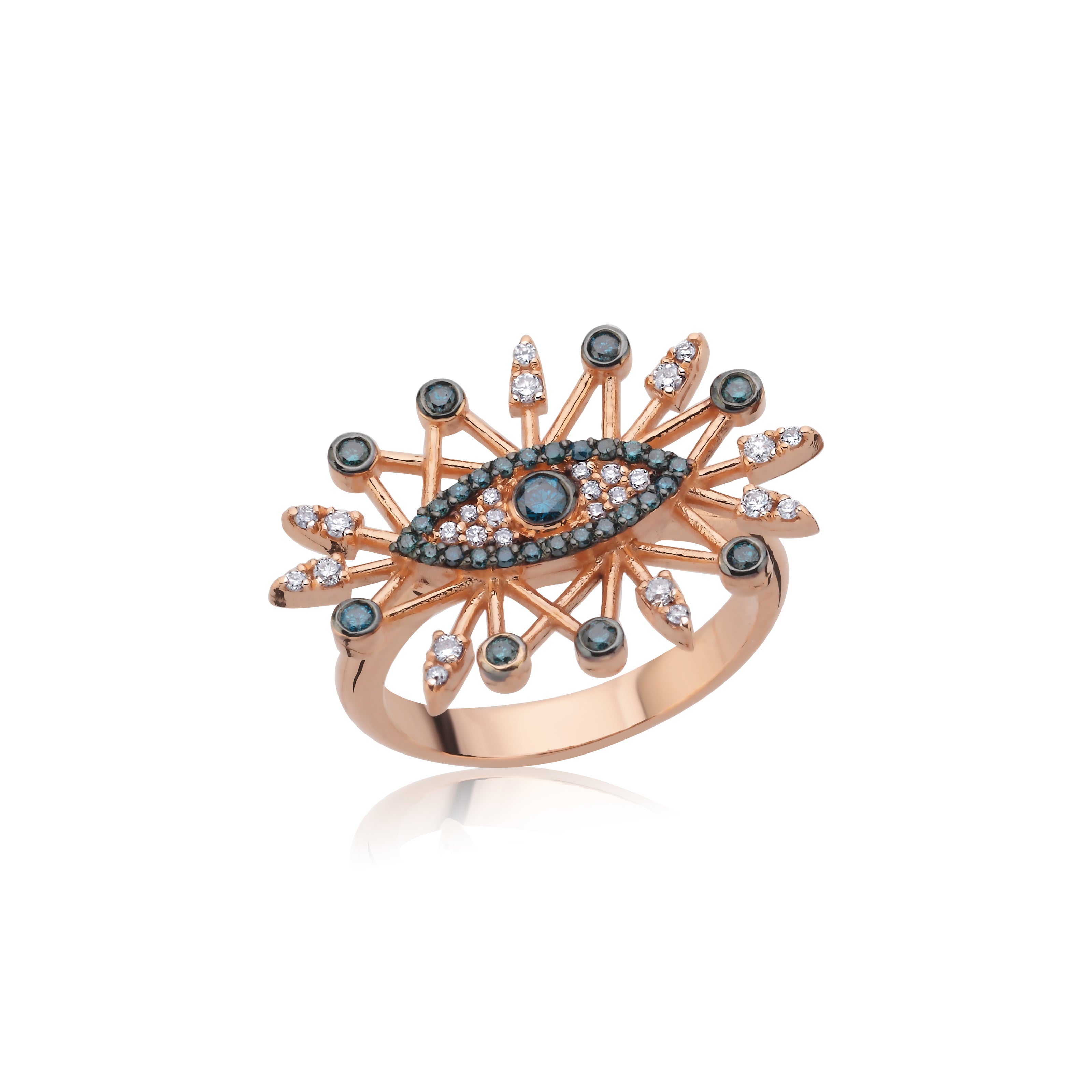 Lucky Eyes Diamond Ring