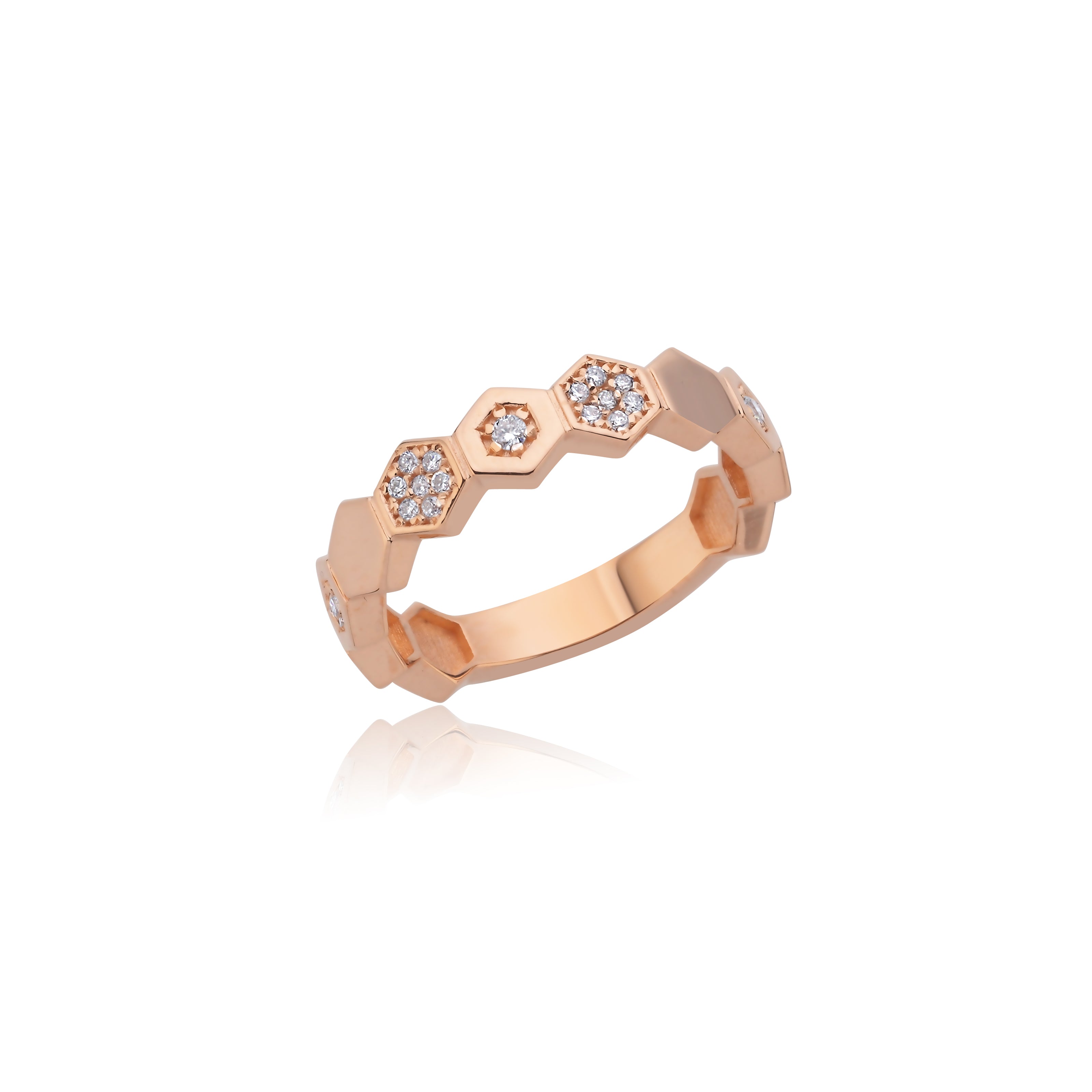 To Bee Diamond Band Ring