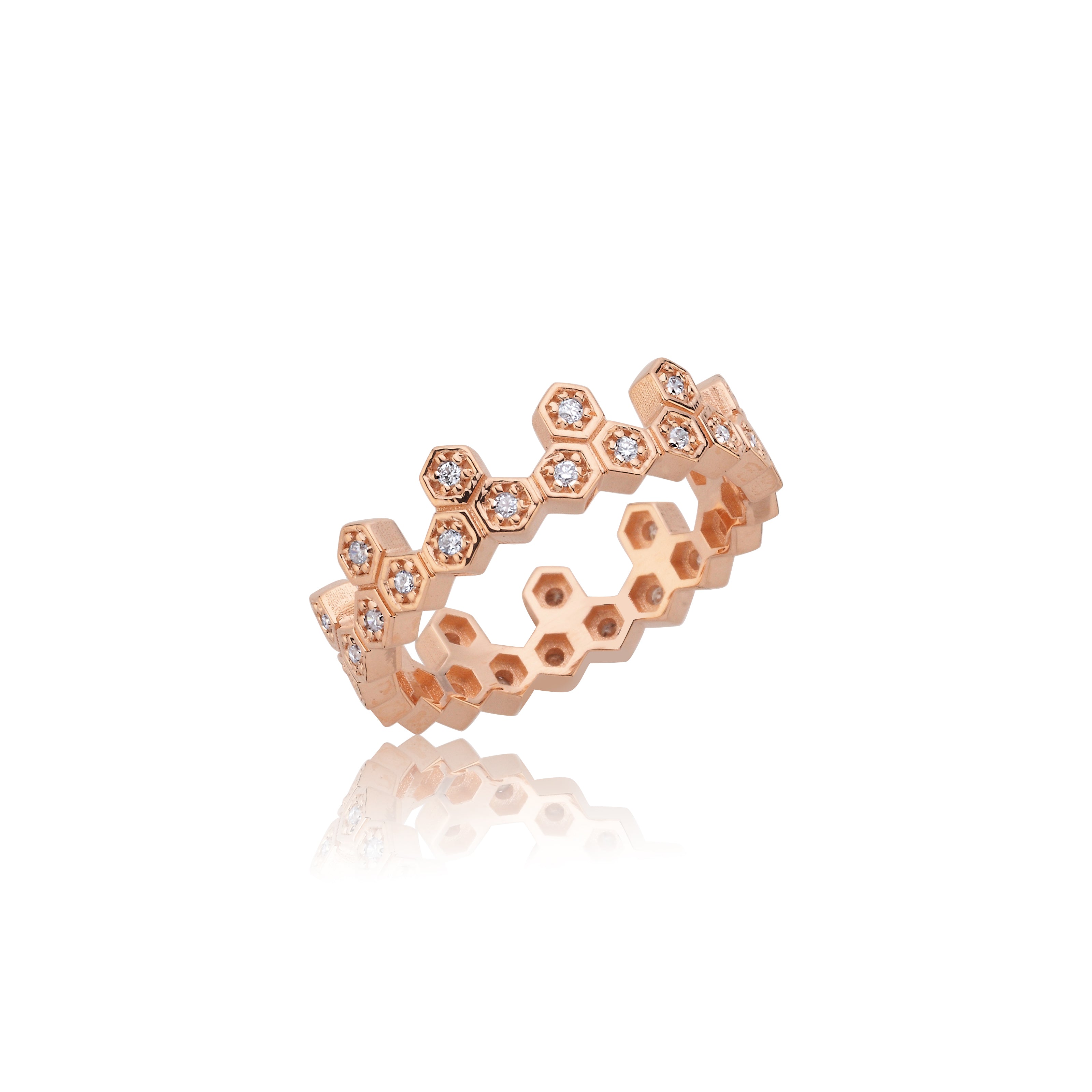 To Bee Diamond Band Ring