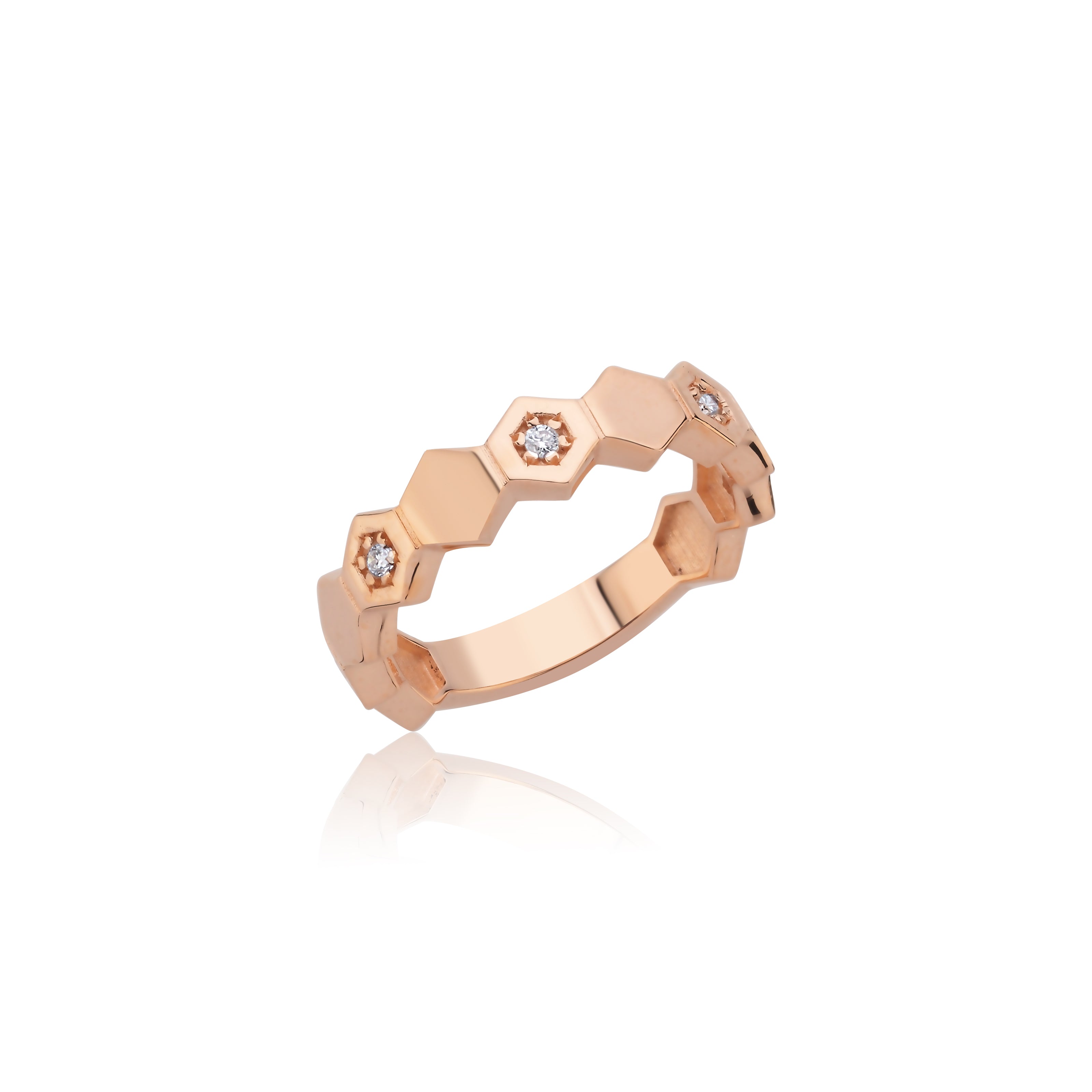To Bee Diamond Band Ring