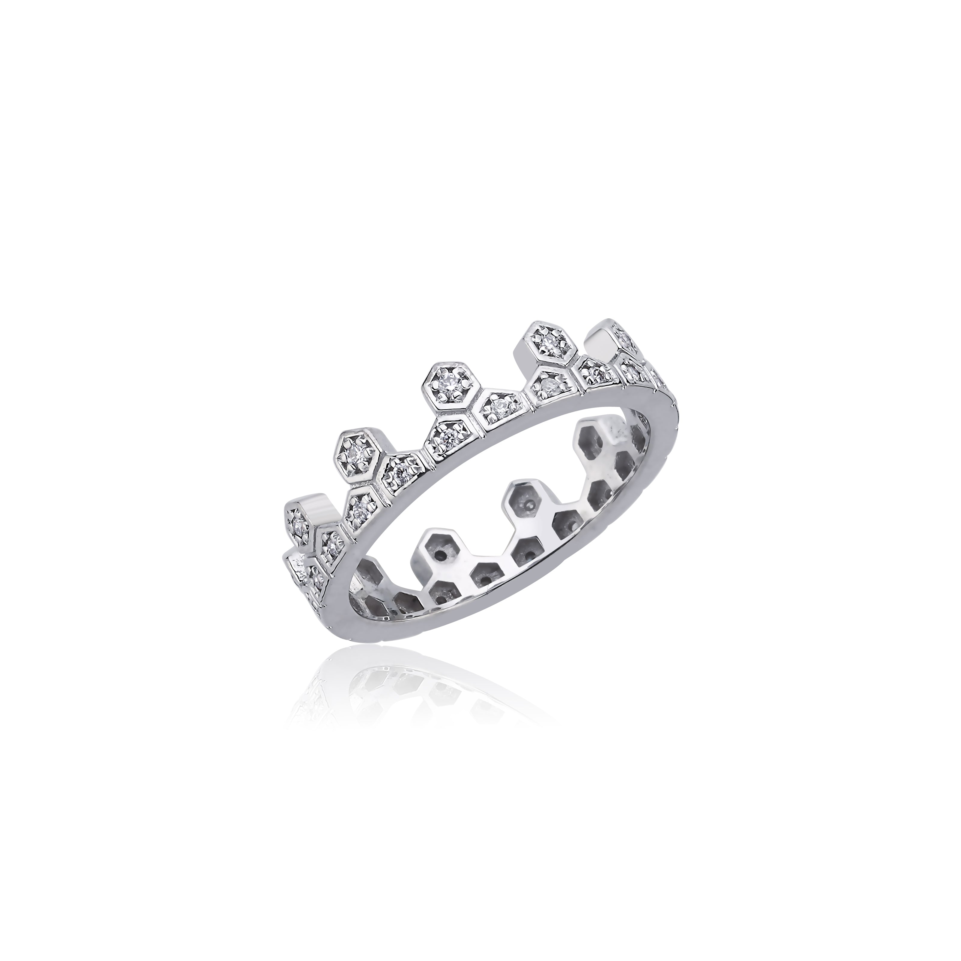 To Bee Diamond Band Ring