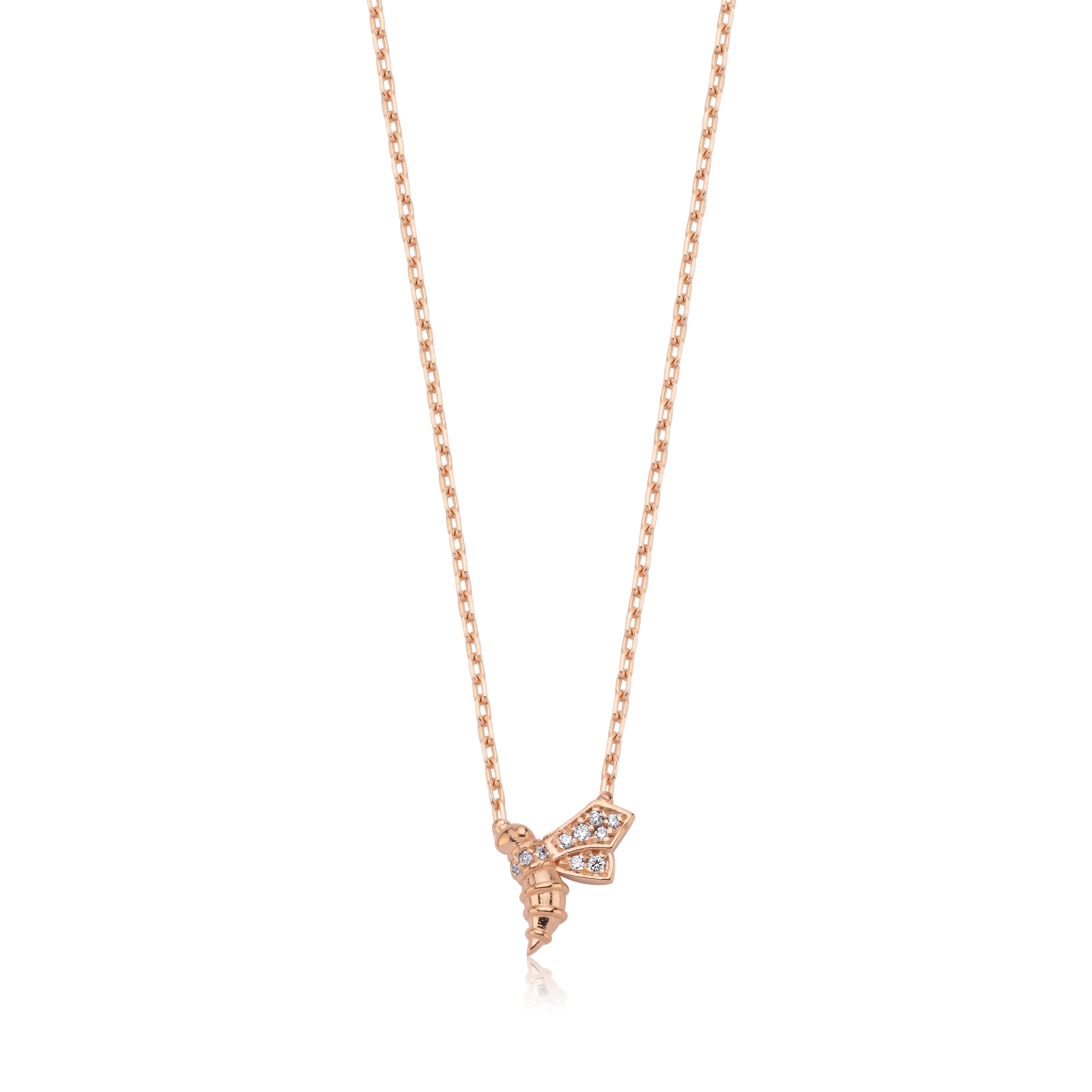 To Bee Diamond Necklace