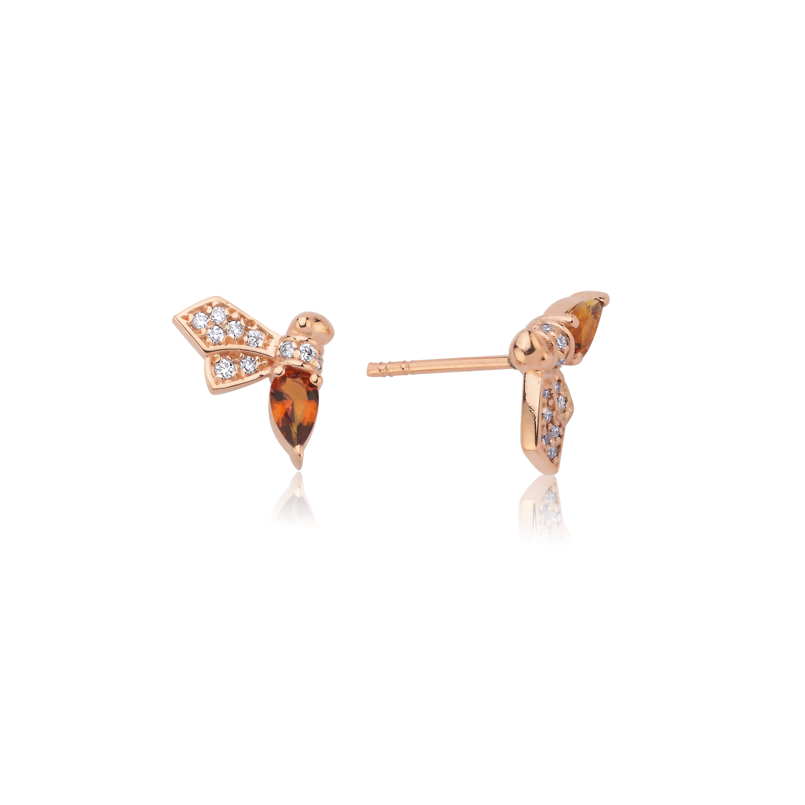 To Bee Diamond Earrings