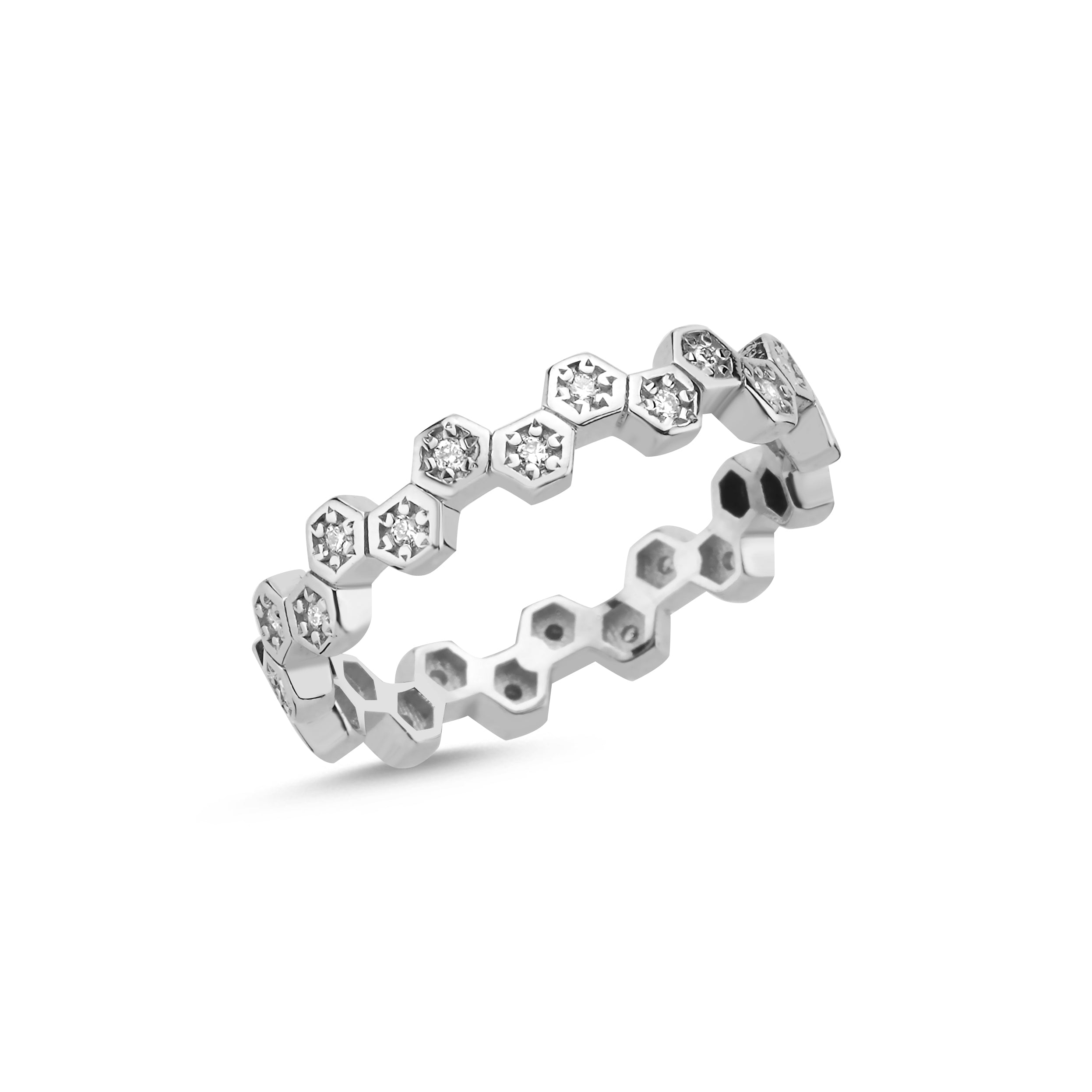 To Bee Diamond Band Ring