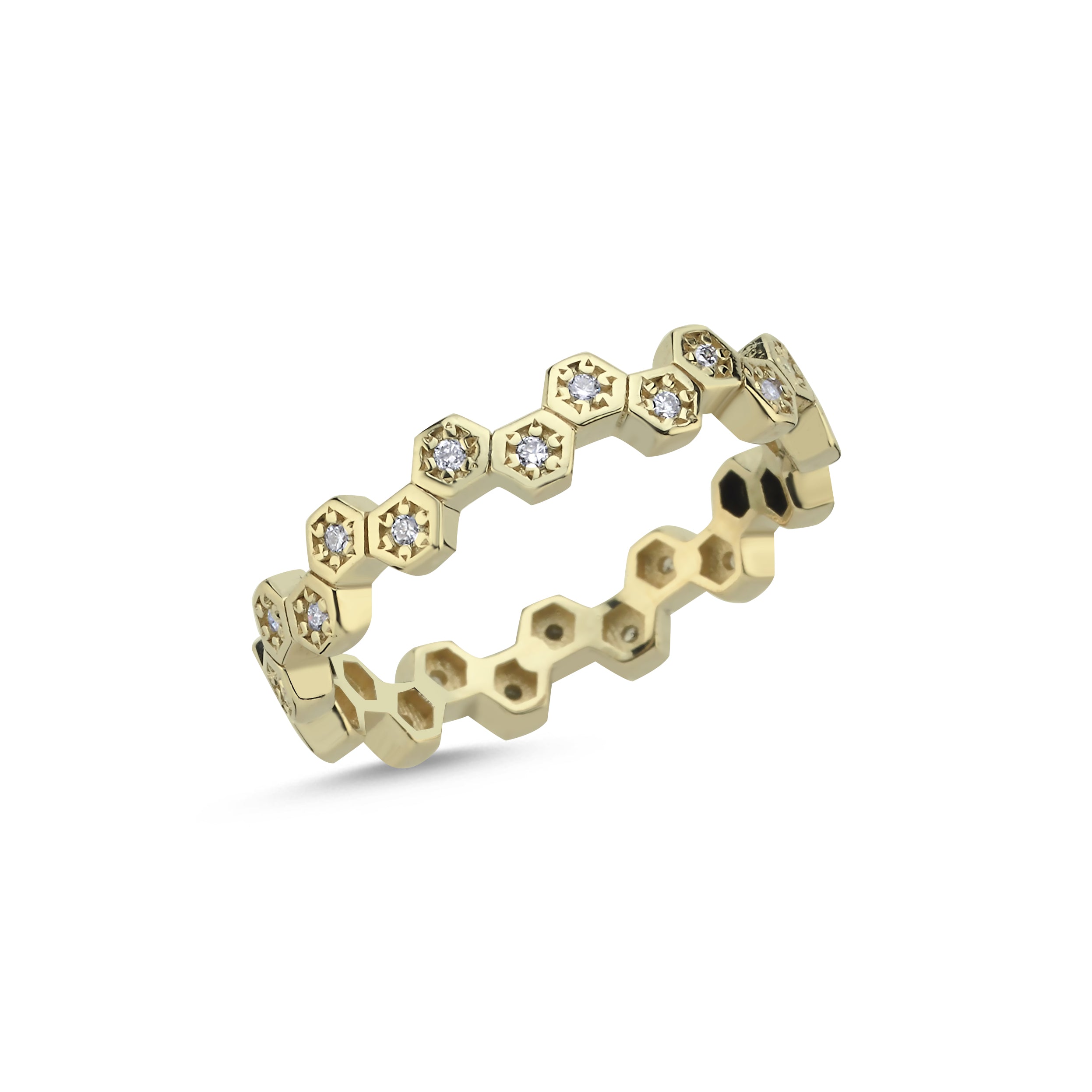 To Bee Diamond Band Ring