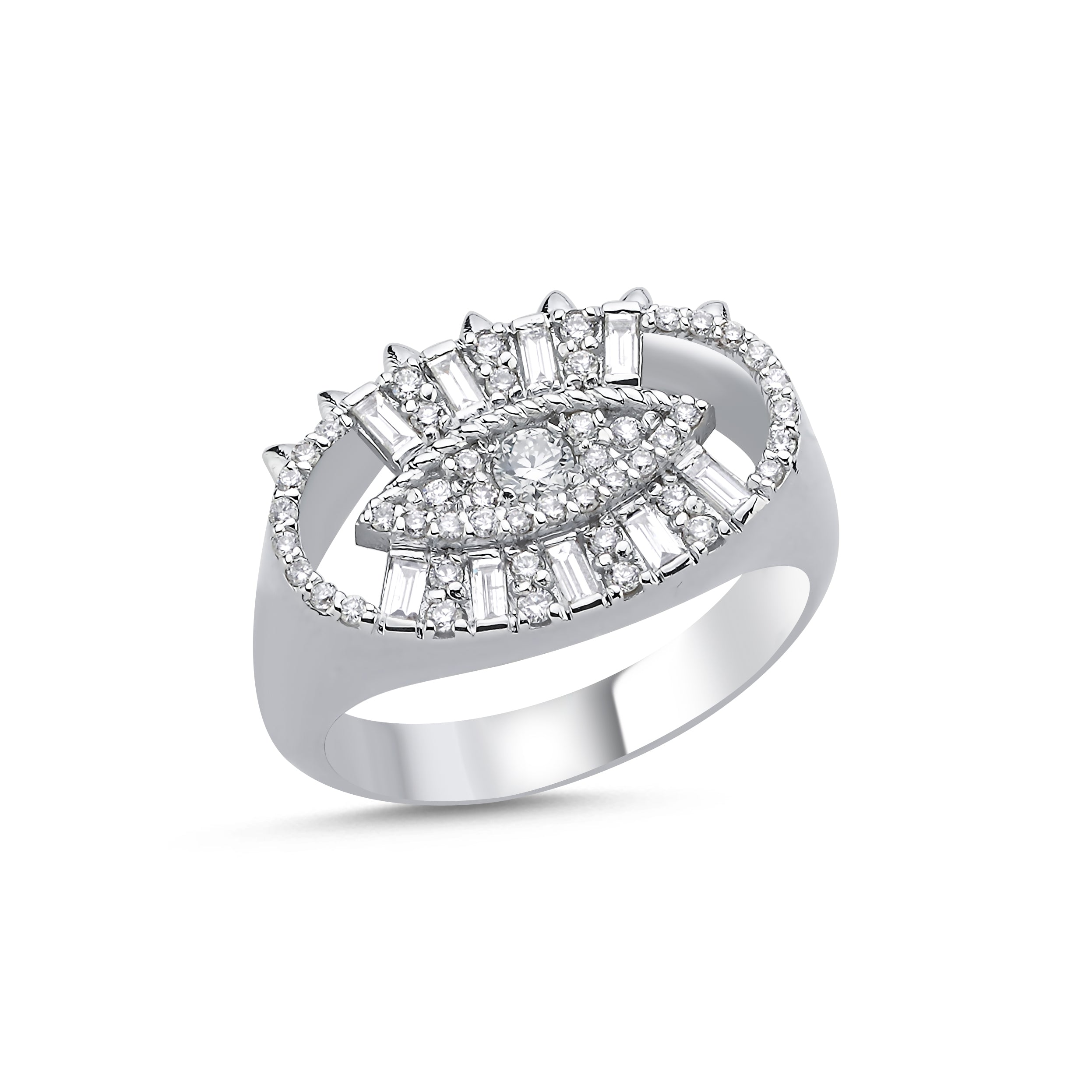 Lucky Eyes Diamond Ring