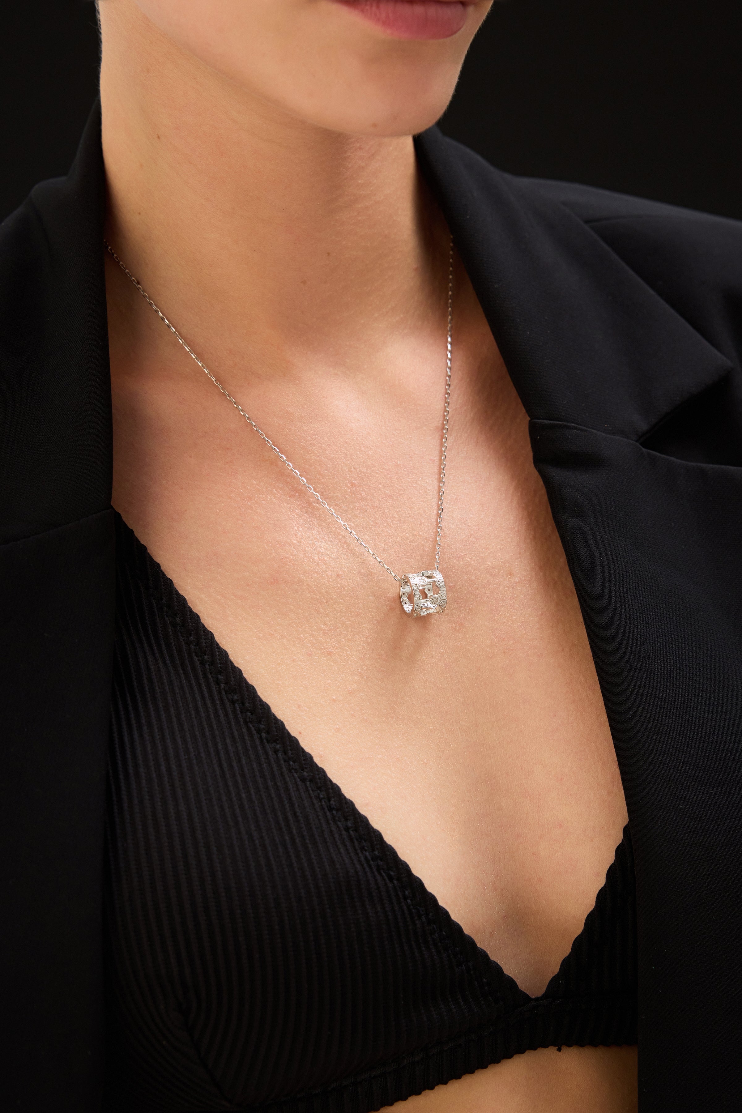 To Bee Diamond Necklace