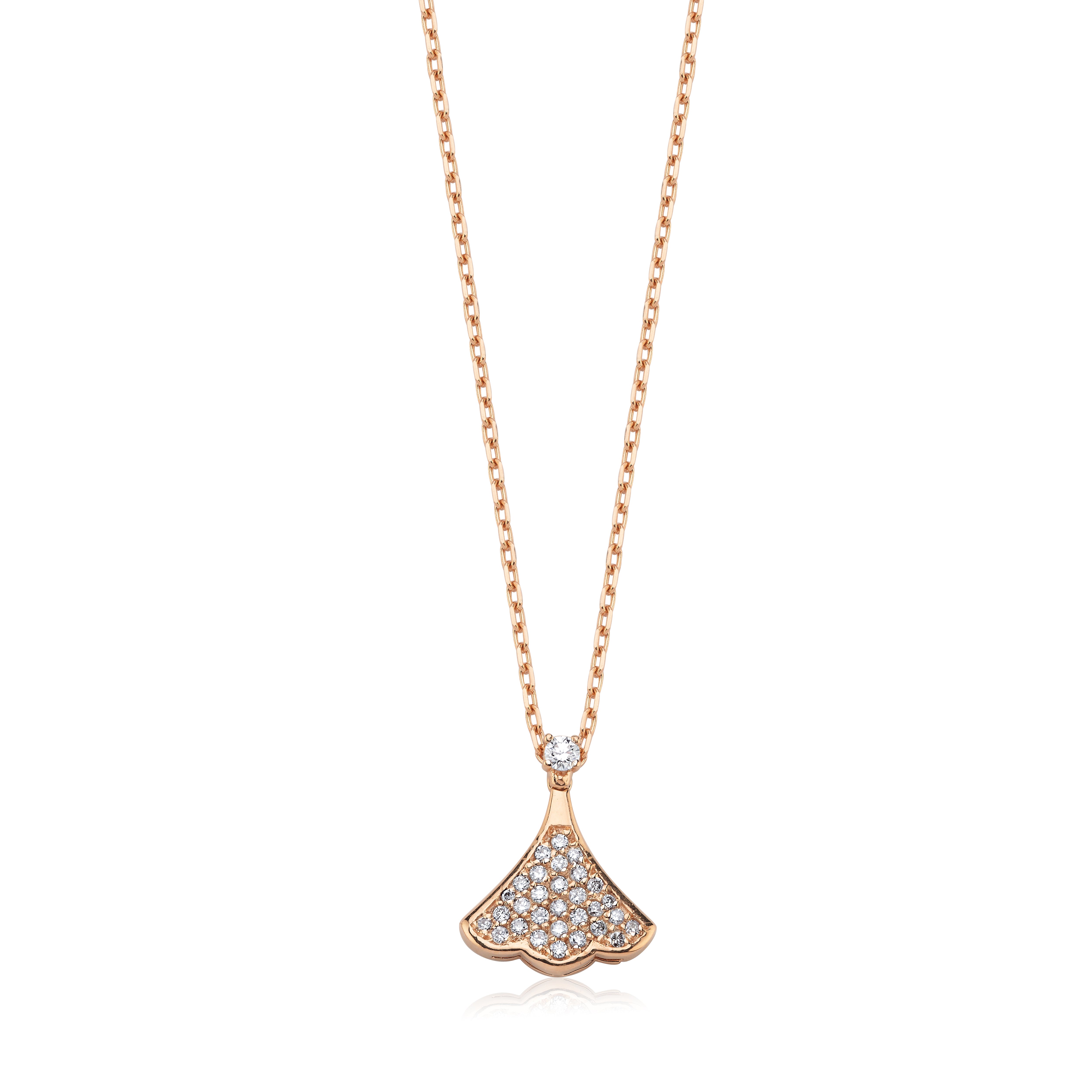 RUMI PAVE DIAMOND NECKLACE