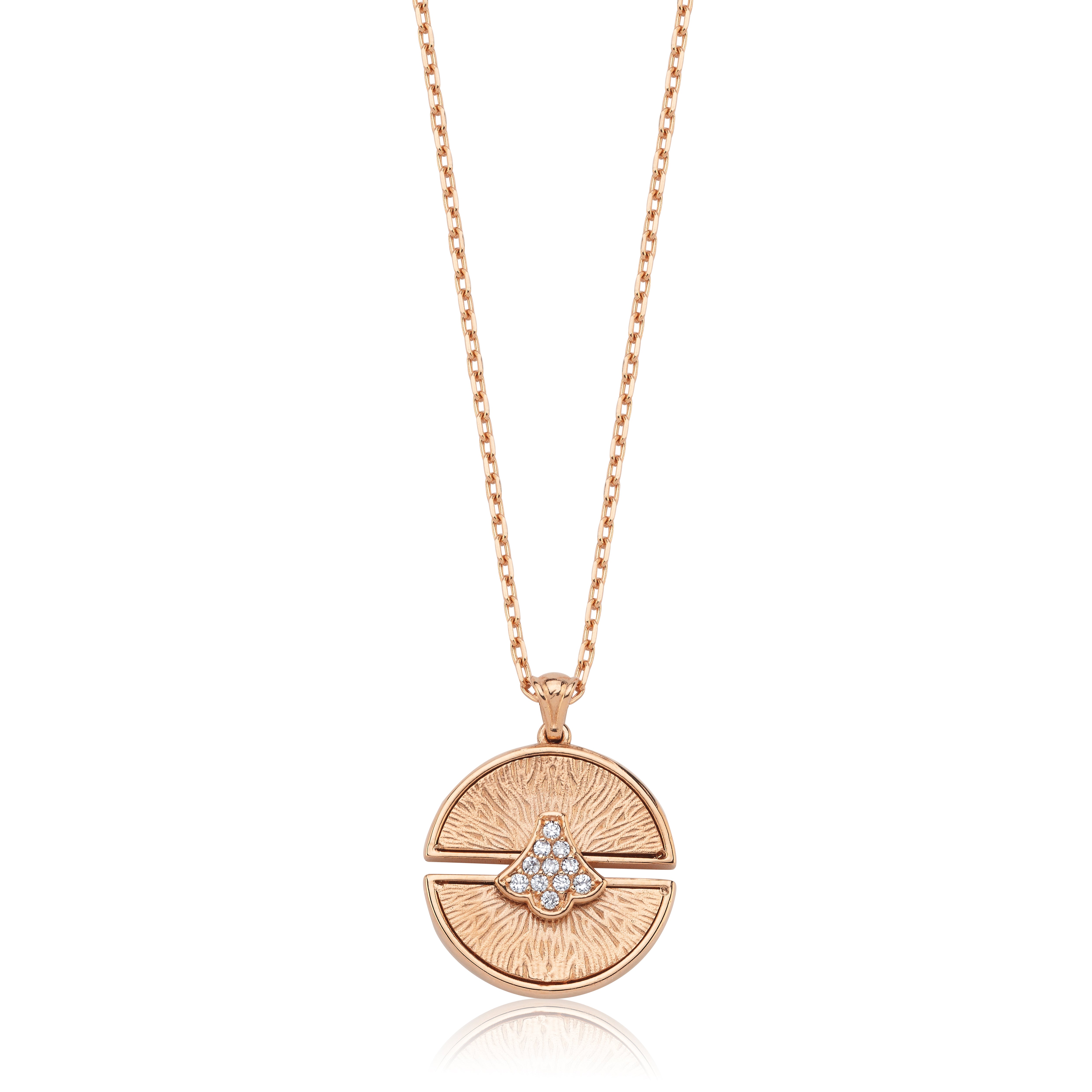 RUMI DIAMOND  MEDALLION PENDANT