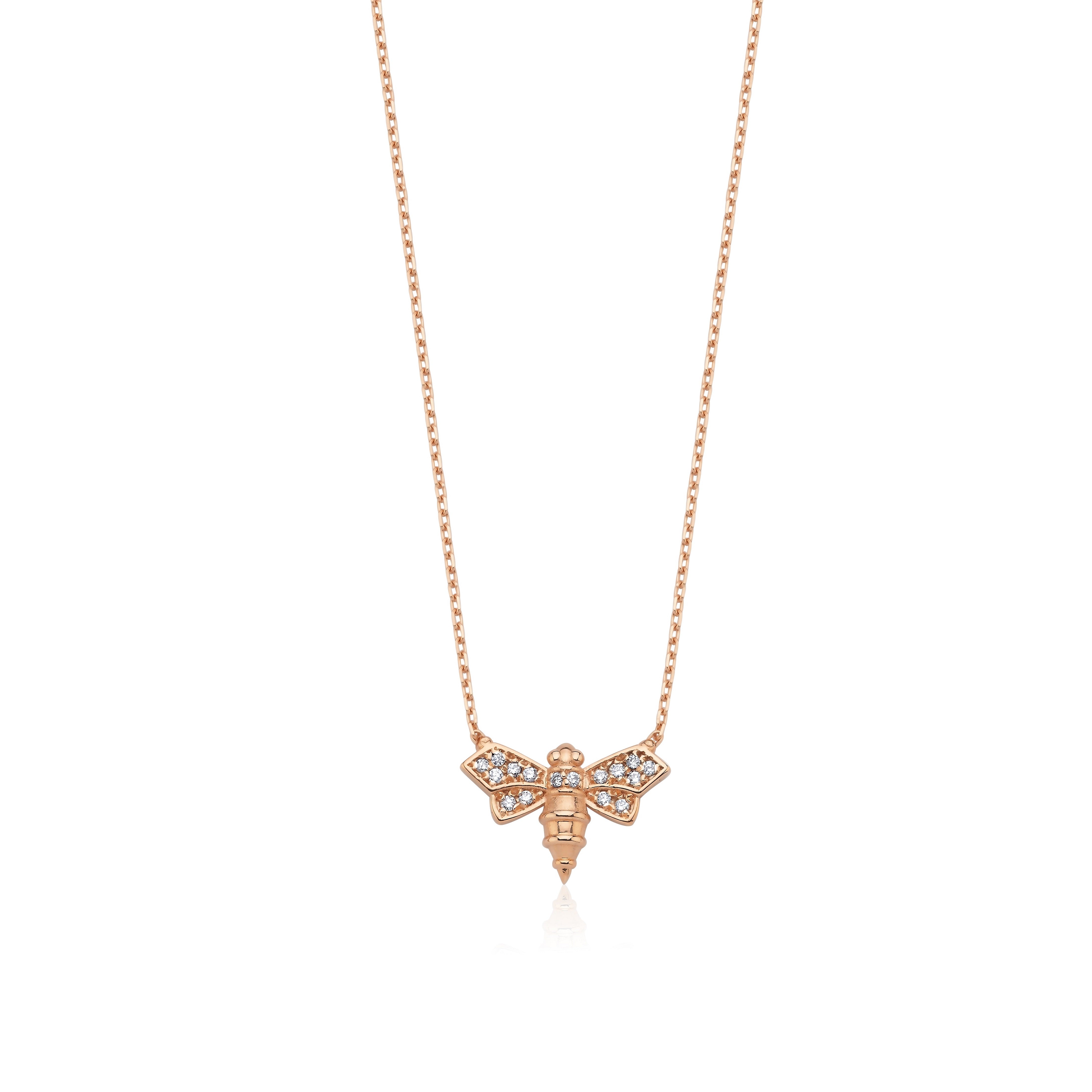 TO BEE  DIAMOND  NECKLACE