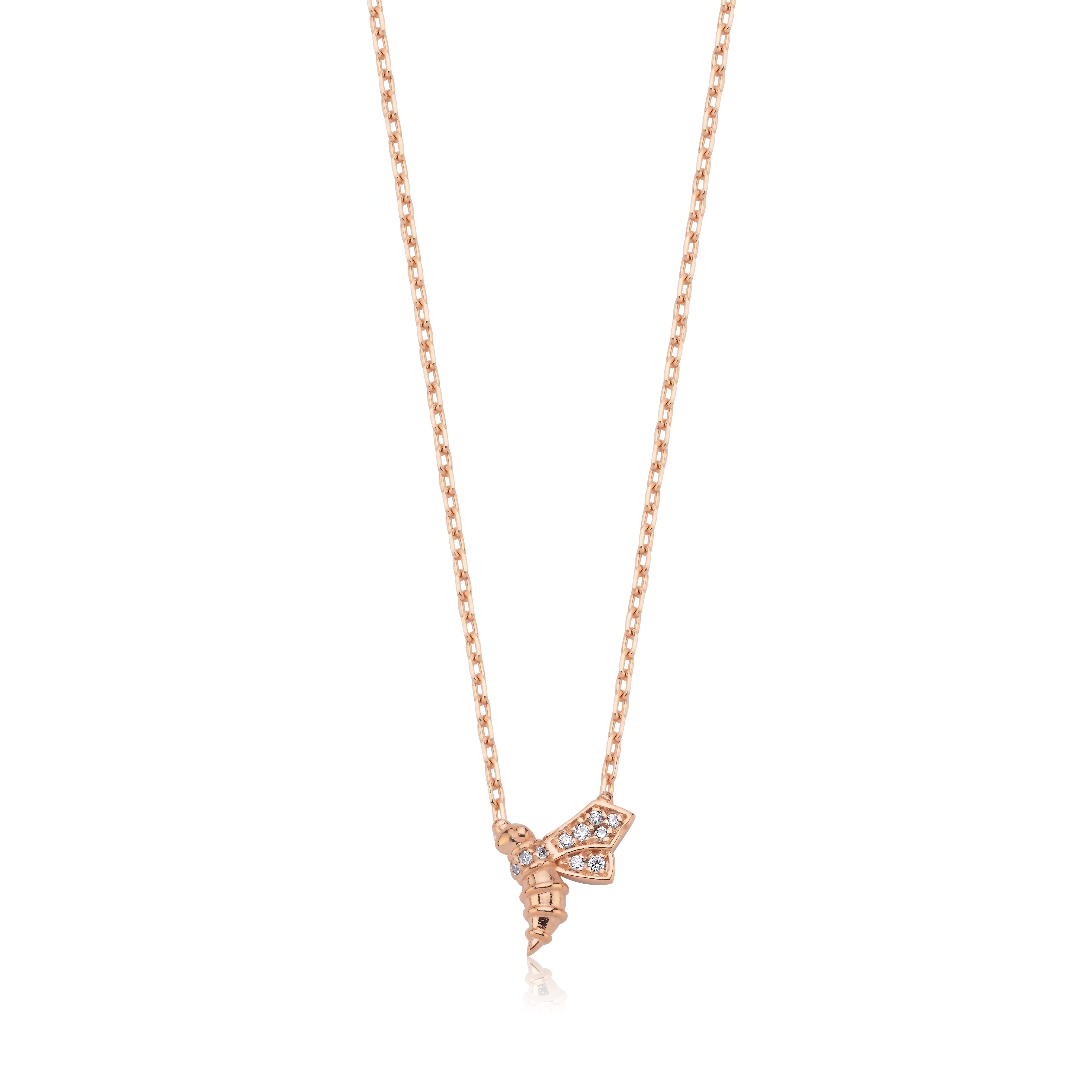 TO BEE DIAMOND NECKLACE