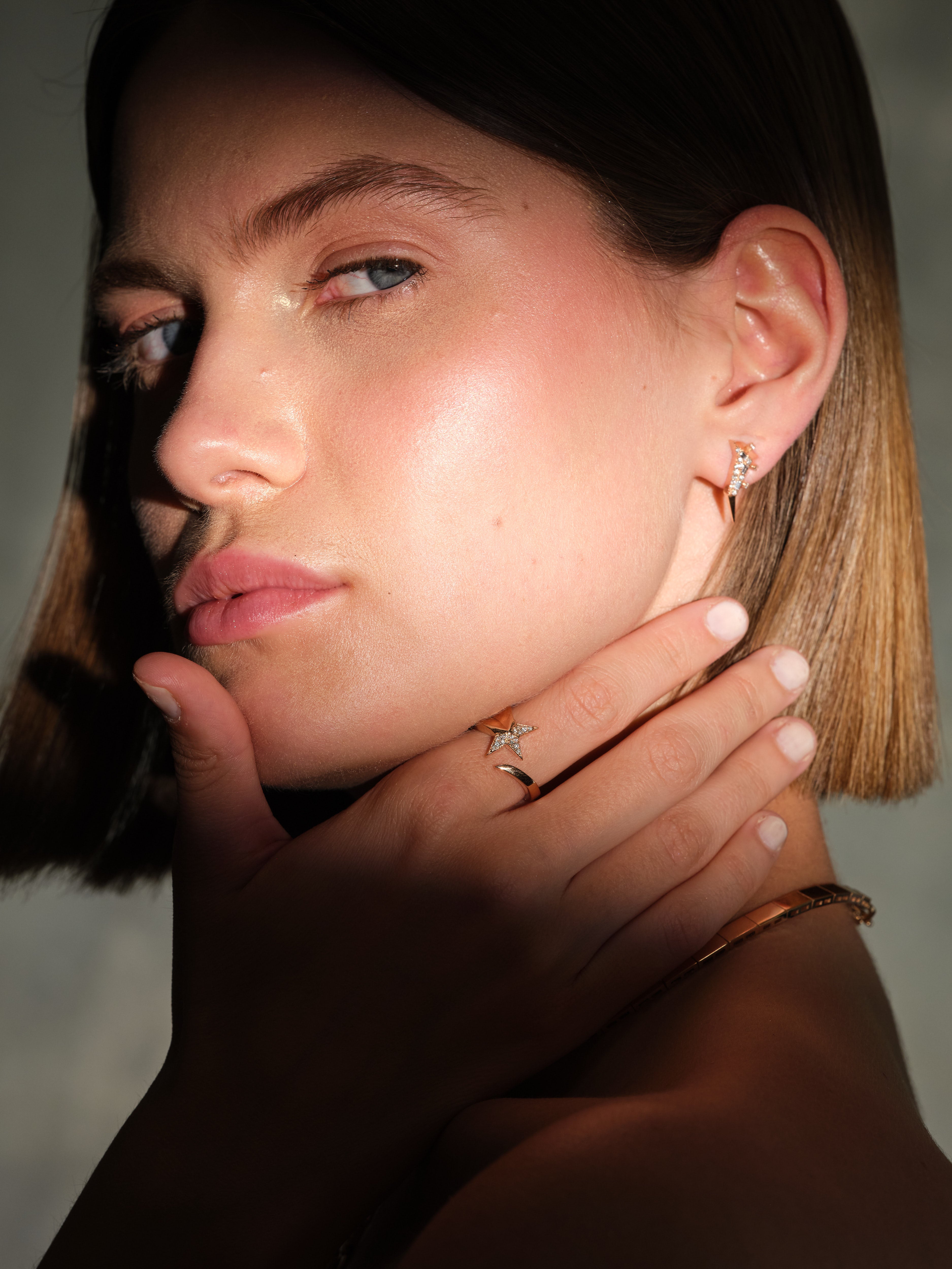 STERN DIAMOND EARRINGS